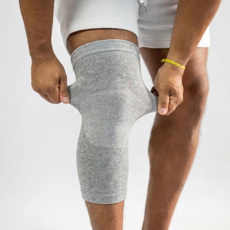 Bamboo Compression Knee Sleeve view 5